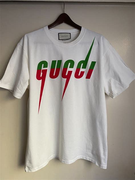 red gucci shirt free shipping|red and white Gucci shirt.